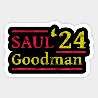 SAUL GOODMAN 2024 Election - for president humor funny Sticker